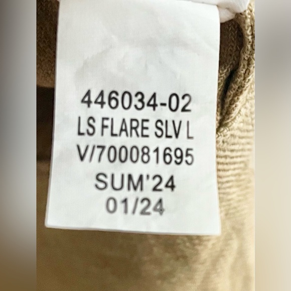 NWOT-BANANA REPUBLIC Textured European Line Kaftan Mini Dress Size XL - Picture 13 of 13